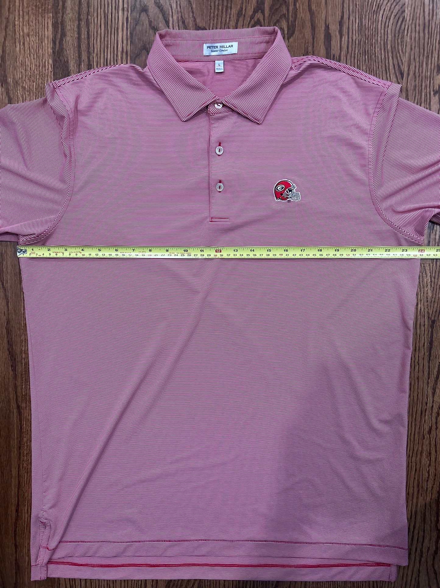 Men’s Large Peter Millar Georgia Bulldogs Polo