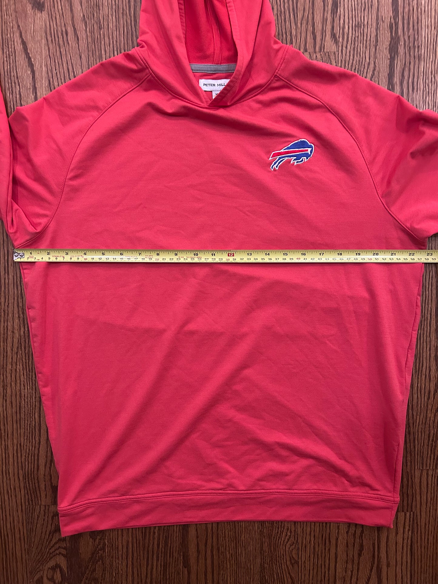 Men’s Medium Peter Millar Buffalo Bills NFL Oak Hill Country Club Golf Hoodie