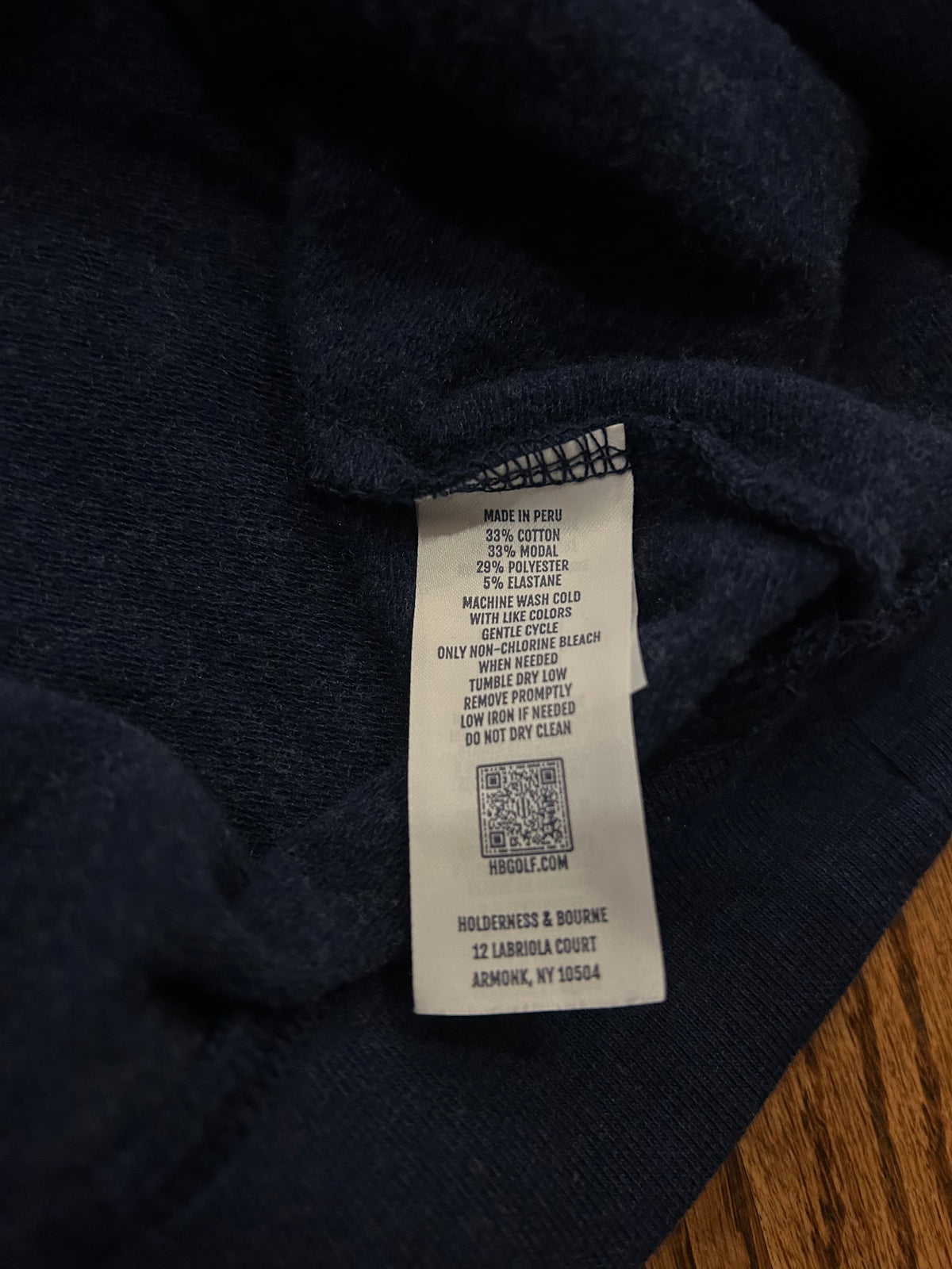 Holderness & Bourne Pine Tree Golf Club Florida Blue Golf Hoodie XL Men