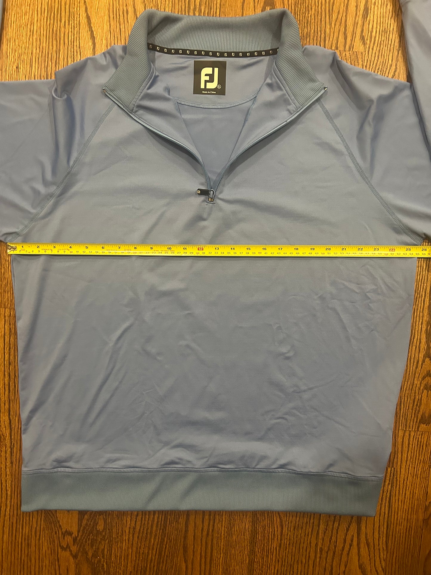 Men’s XL FootJoy Blue Performance Golf Quarter Zip