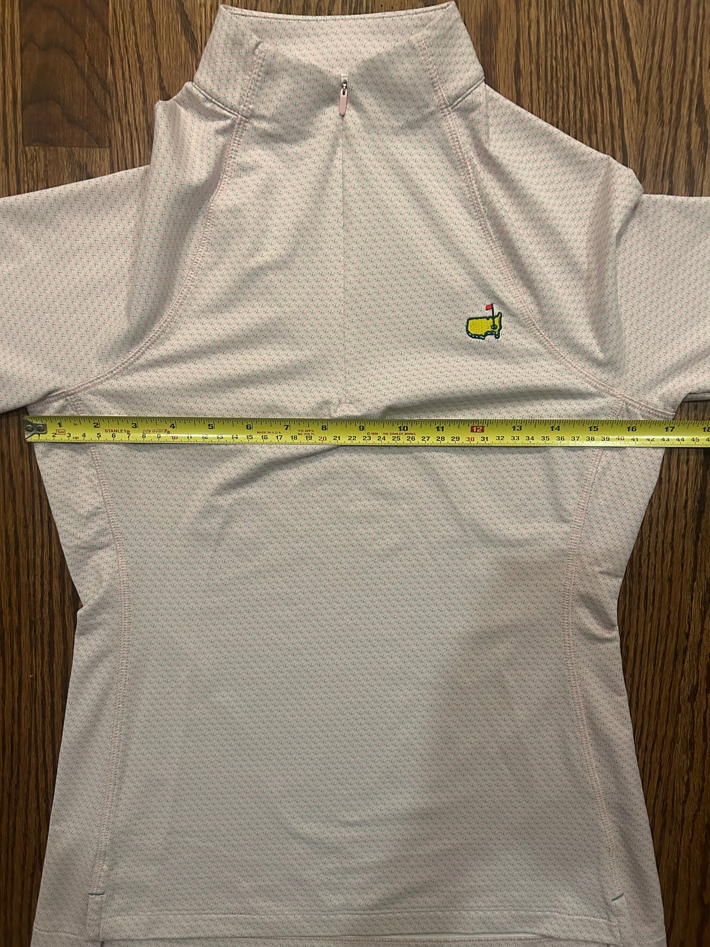 Women’s XS Masters Magnolia Lane Light Pink Azalea Quarter Zip