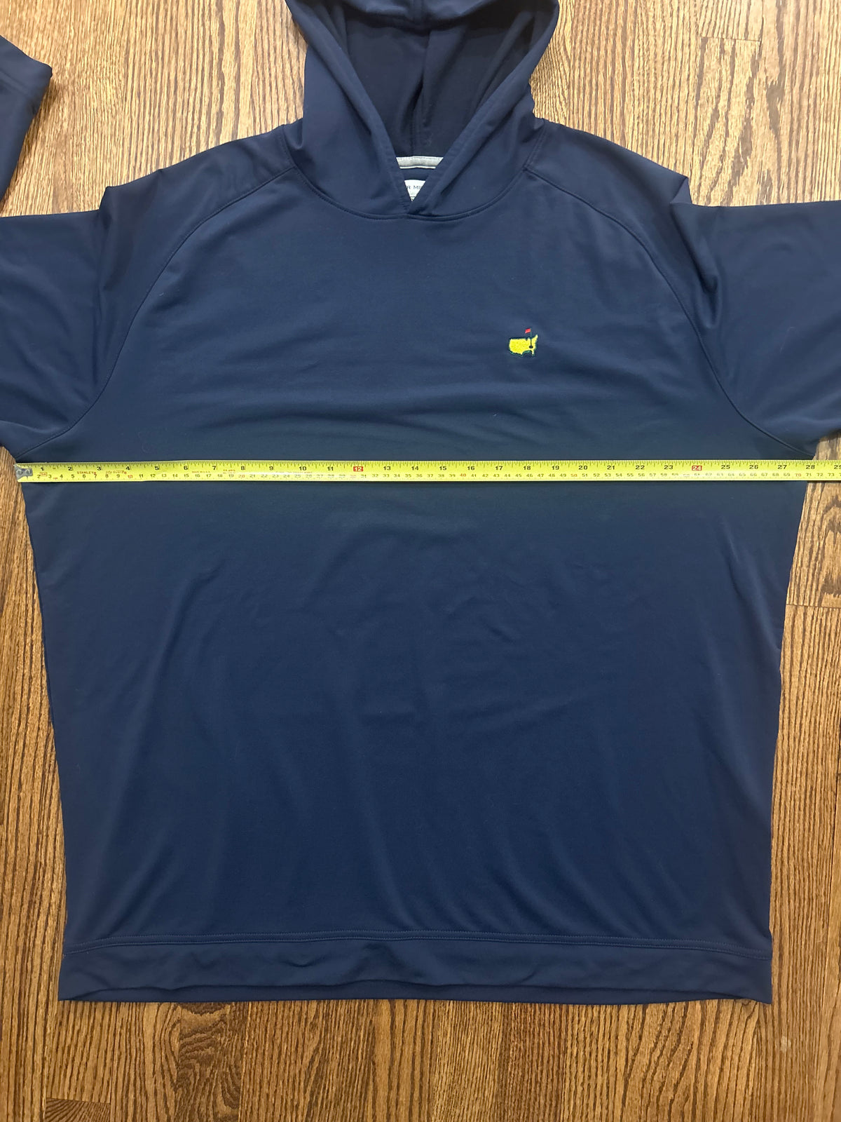 Men’s 2XL Peter Millar Masters Navy Blue Performance Golf Hoodie Augusta Angc