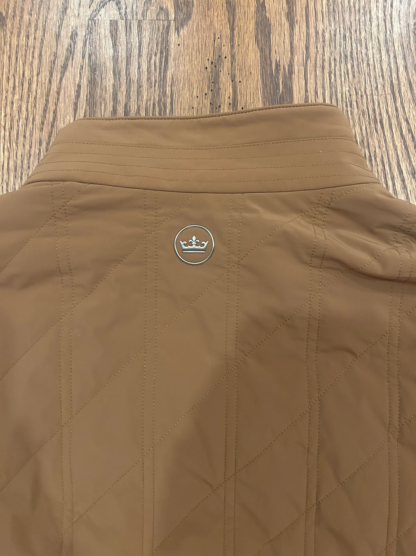 Men’s XL Peter Millar Quilted Full Zip Sweater Jacket
