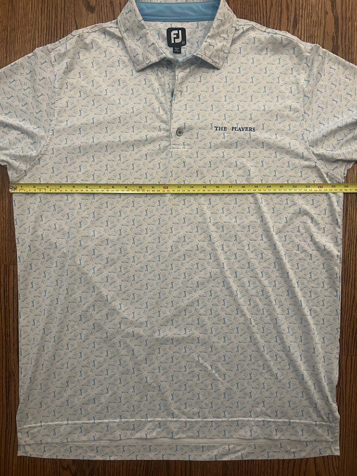 Men’s XL FooyJoy The Players Championship Performance Golf Polo