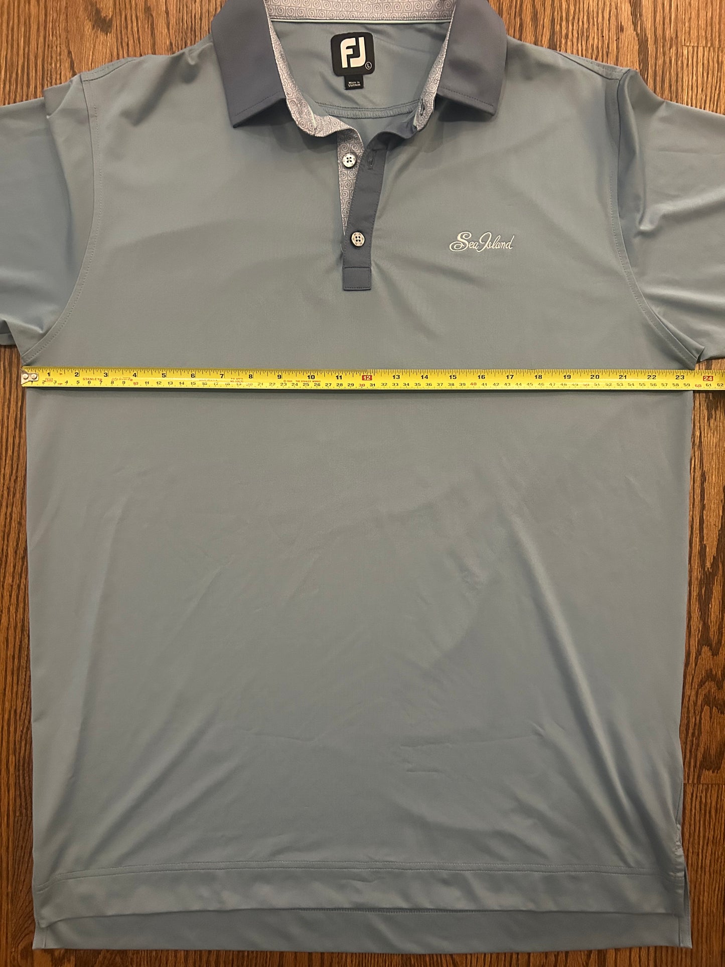 Men’s Large FootJoy Sea Island Performance Golf Polo
