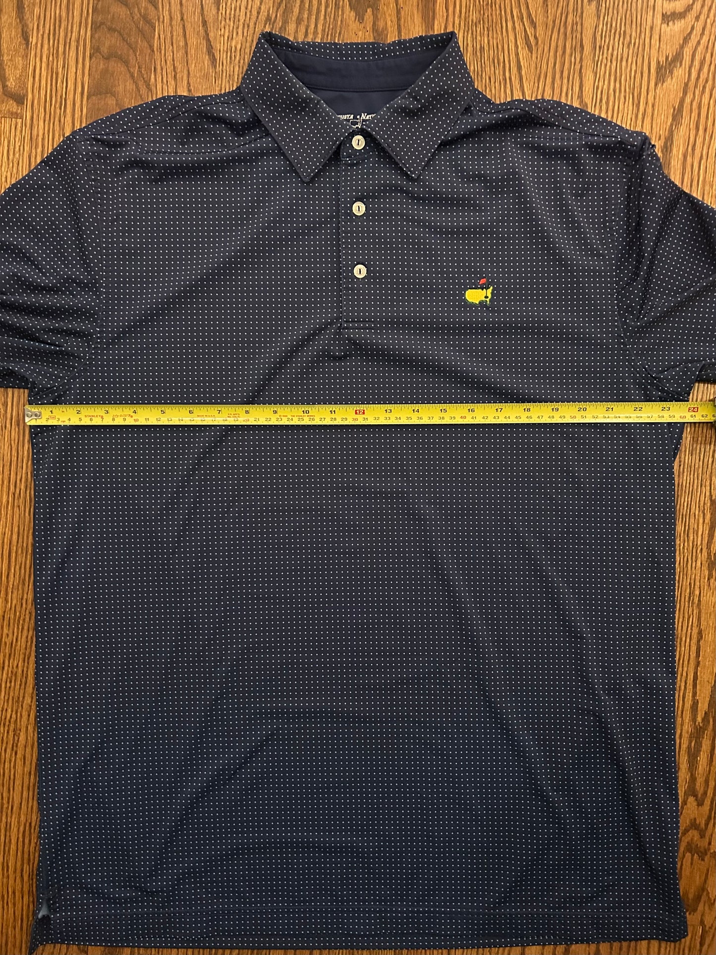 Men’s Large Masters Augusta National Golf Performance Polo