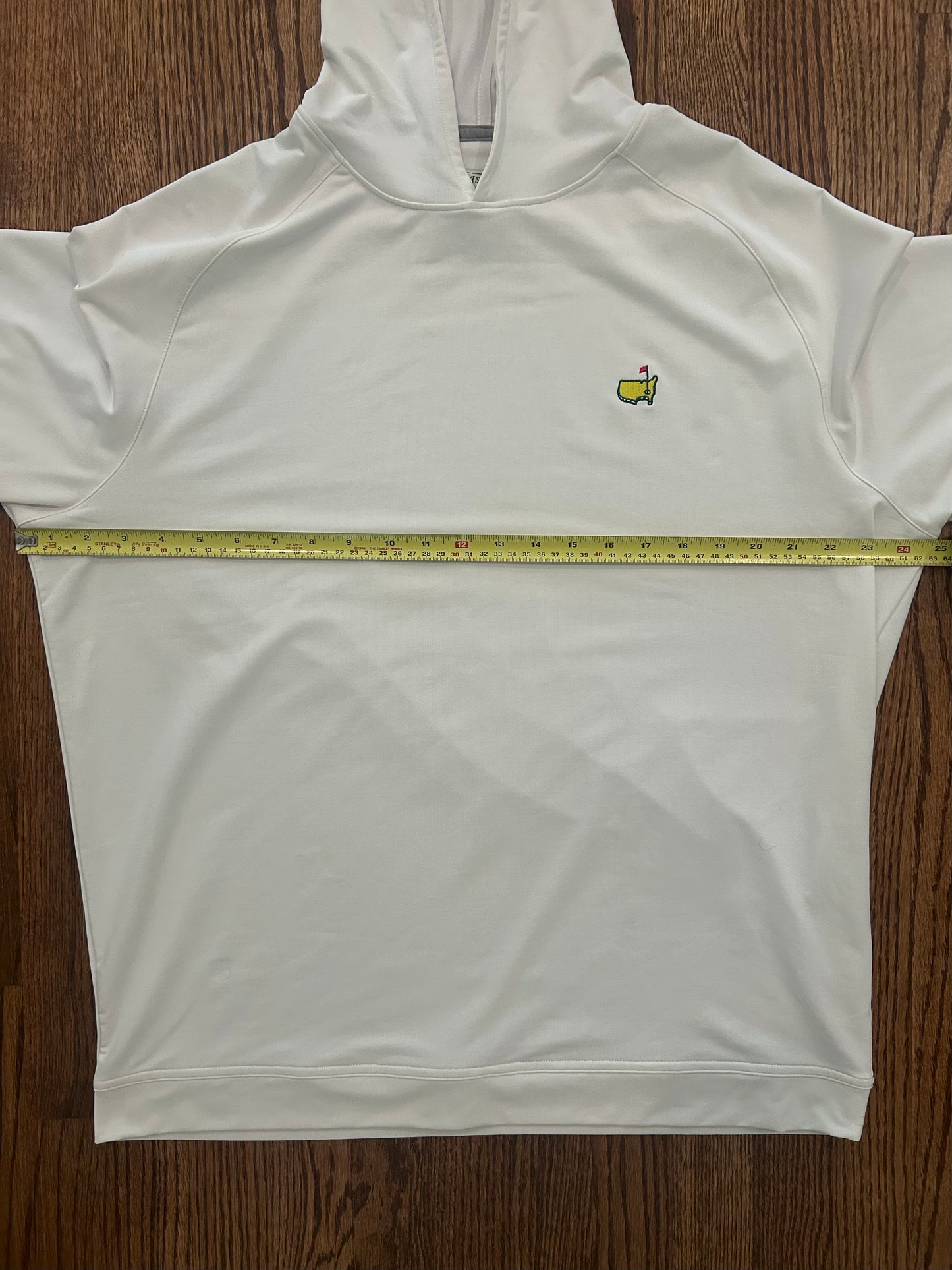 Men’s Large Masters Peter Millar White Hoodie