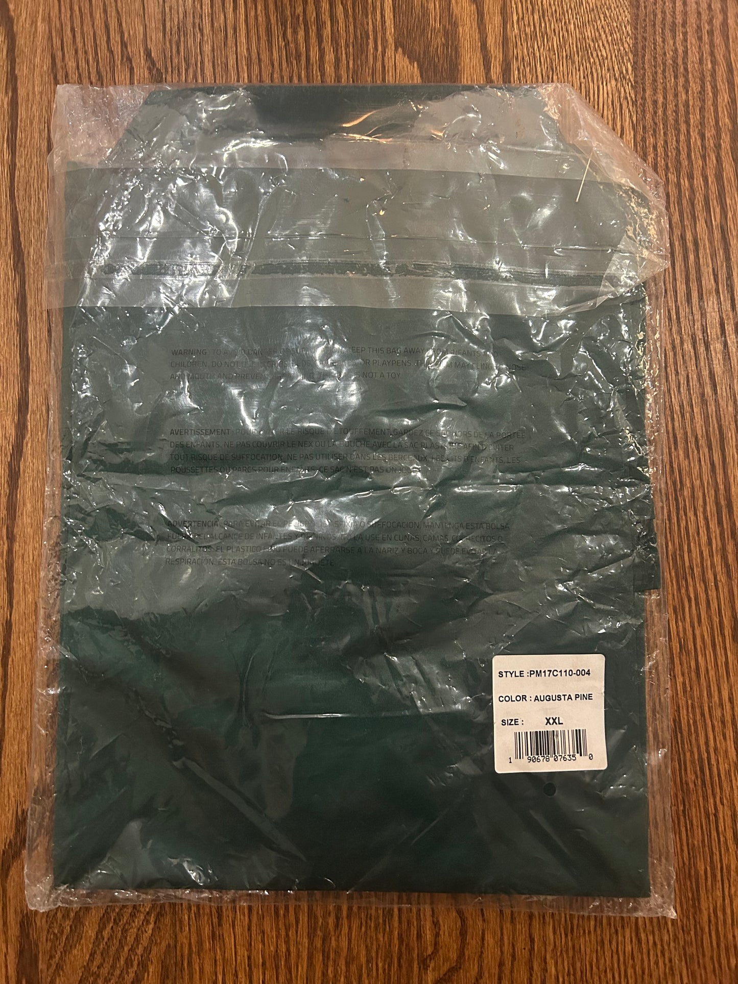 Men’s 2XL Masters Peter Millar Augusta Pine Green Performance Polo