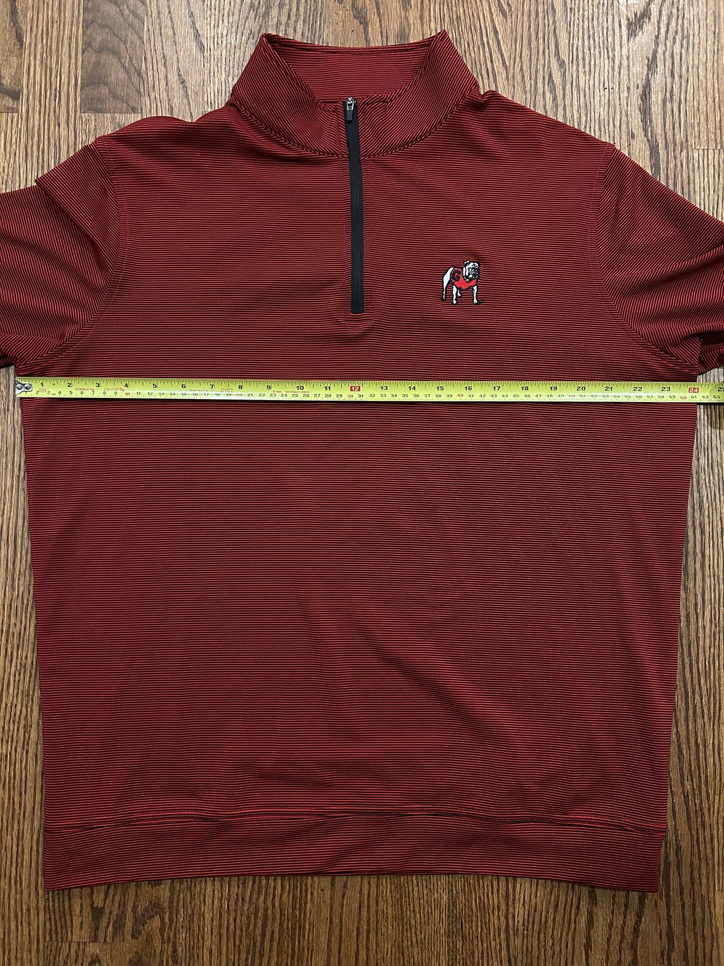 Men’s Large Peter Millar UGA Georgia Bulldogs Quarter Zip