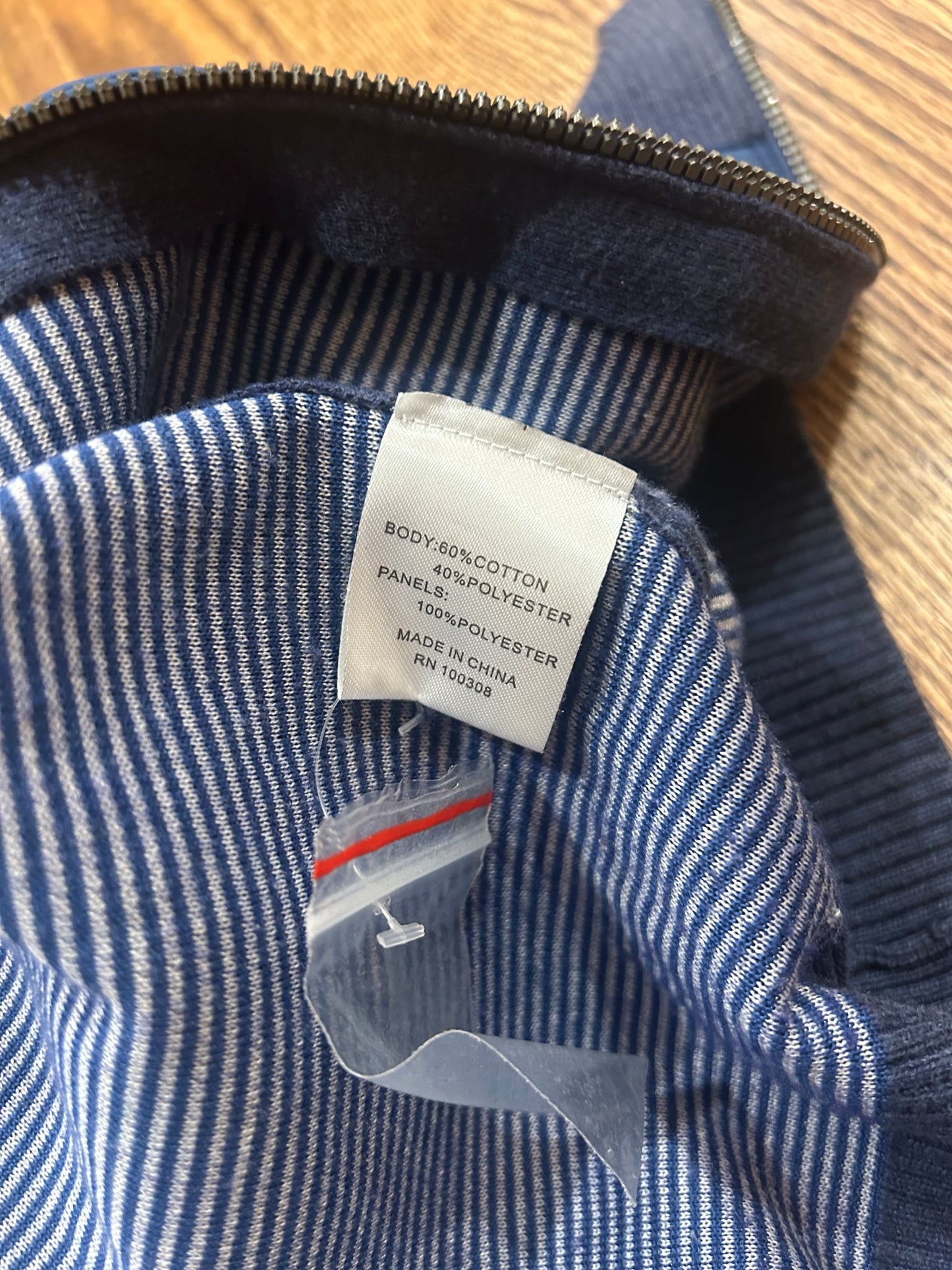 Men’s Medium Masters Peter Millar Full Zip Sweater