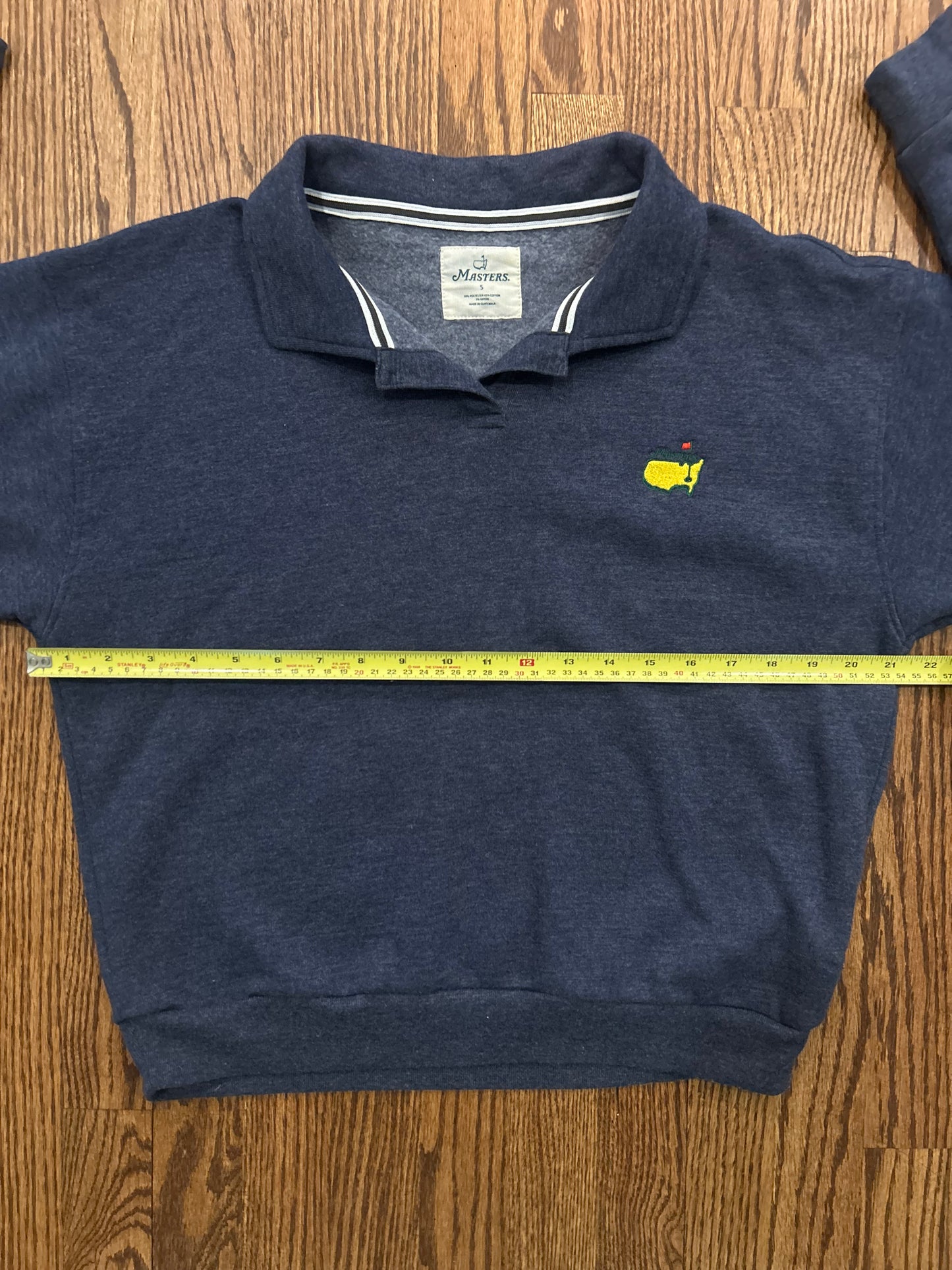 Women’s Small Masters Navy Blue Crewneck Sweatshirt Augusta National