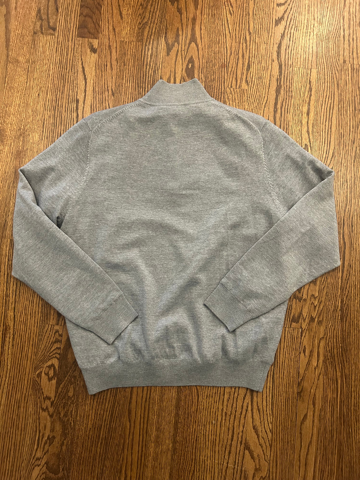 Fairway & Greene Masters Gray Quarter Zip Pullover Large Augusta National Golf