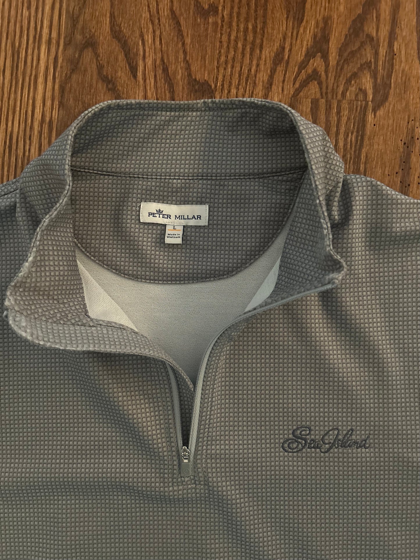 Men’s Large Peter Millar Sea Island Quarter Zip