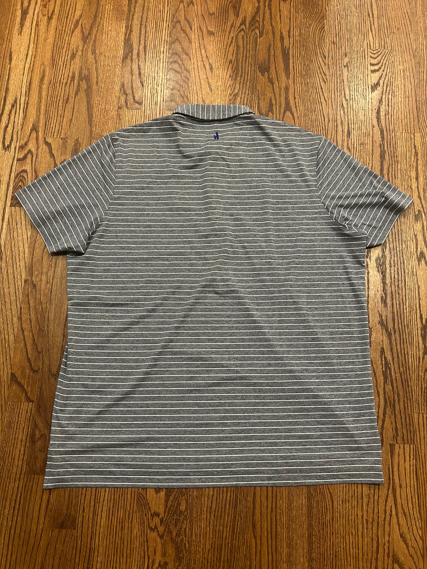 Men’s XXL Johnnie-O Atlanta Braves Striped Polo