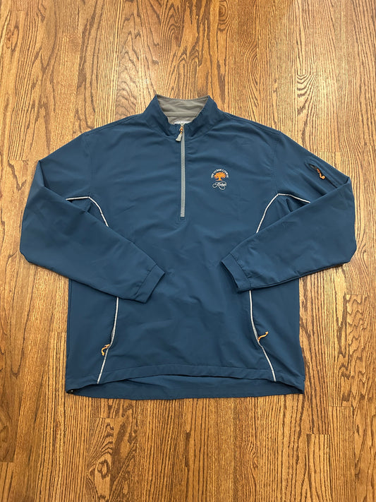 Men’s Large Peter Kiawah Quarter Zip Rain Jacket