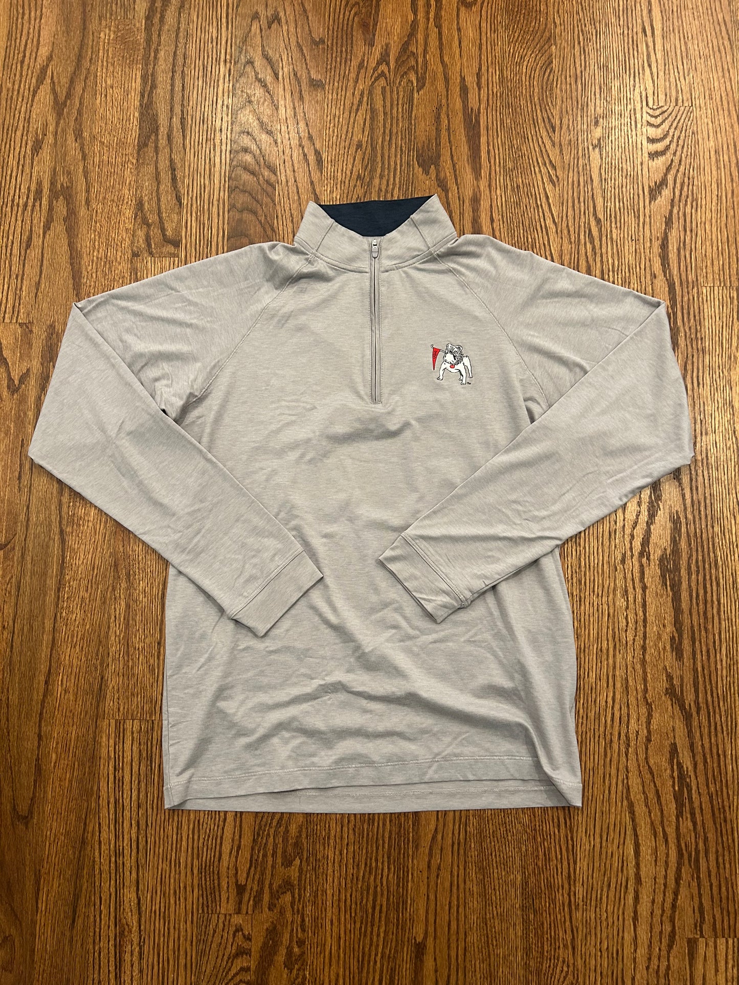 Men’s Small Johnnie O UGA Georgia Bulldogs Performance Quarter Zip