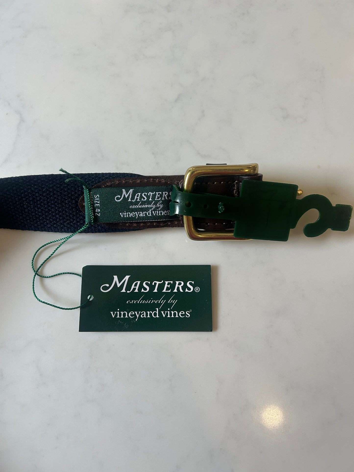 Men’s Size 42 Vineyard Vines Masters Concessions Graphic Print Belt