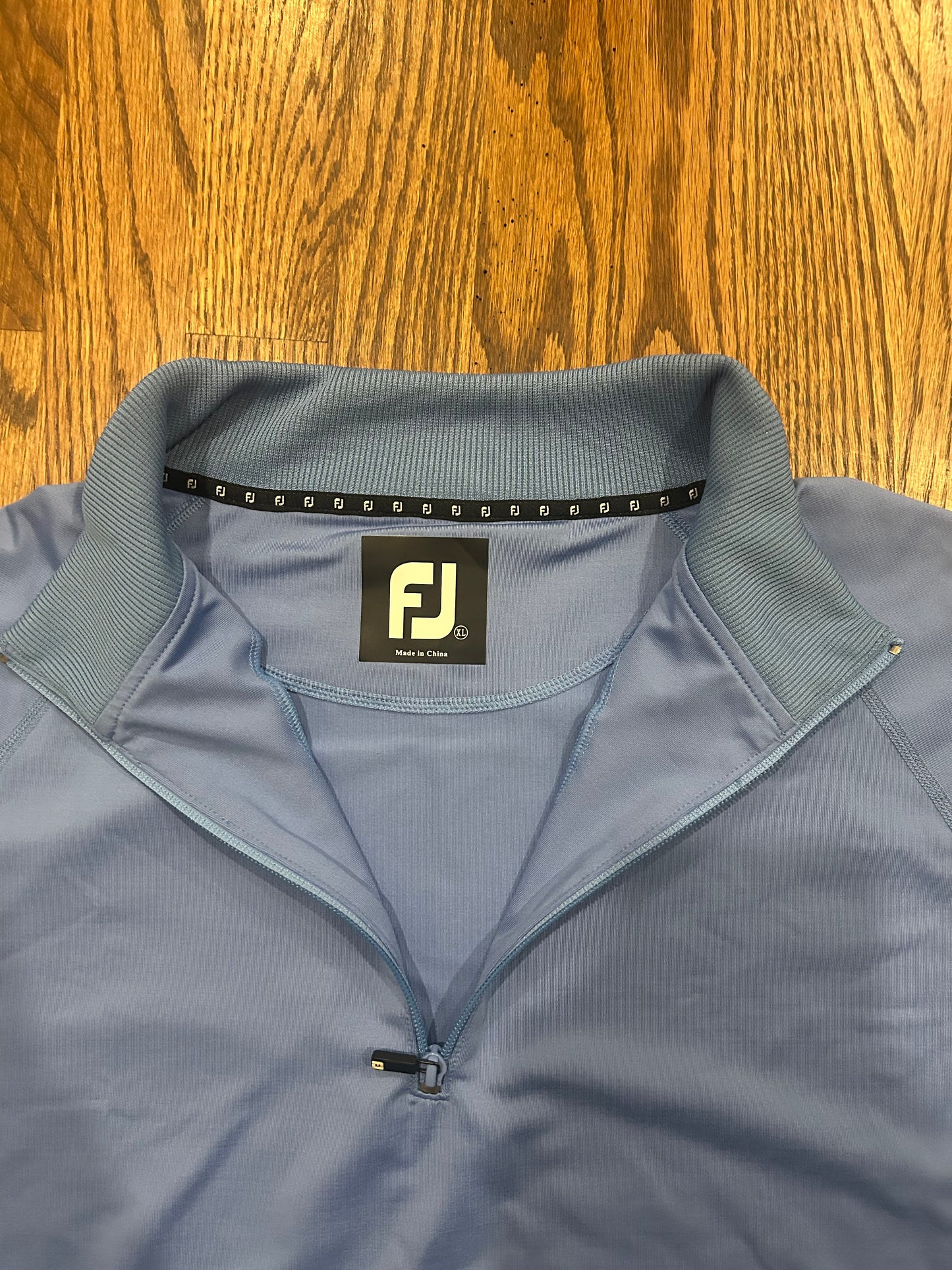Men’s XL FootJoy Blue Performance Golf Quarter Zip