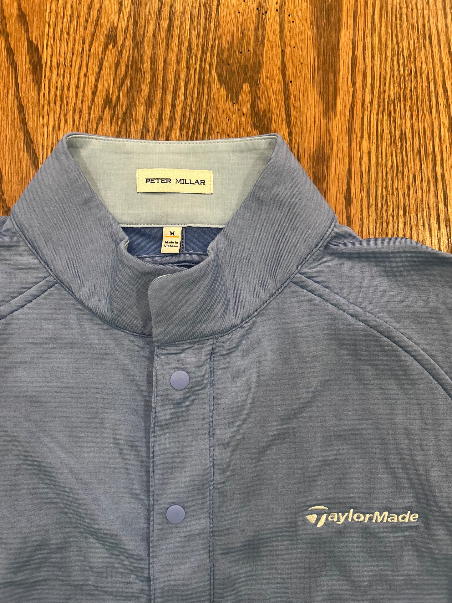 Men’s Medium Peter Millar TaylorMade Blue Golf Vest