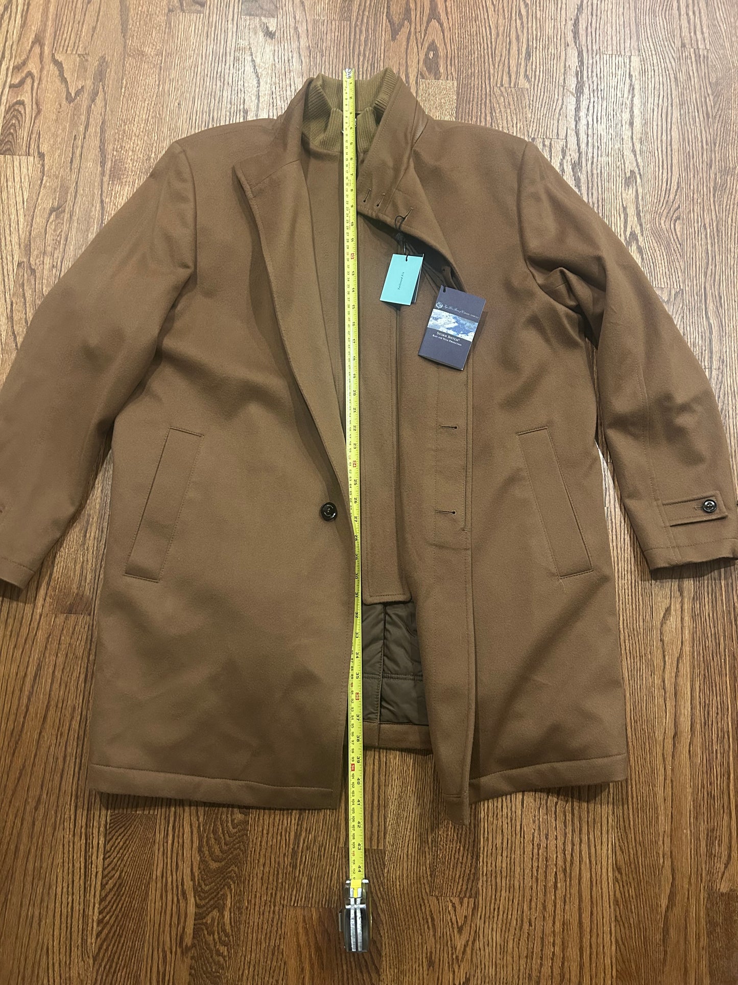 Men’s XL Peter Millar x Loro Piani Storm System Coat
