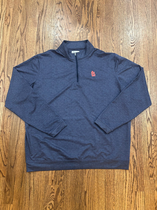 Men’s 2XL Peter Millar St Louis Cardinals Quarter Zip