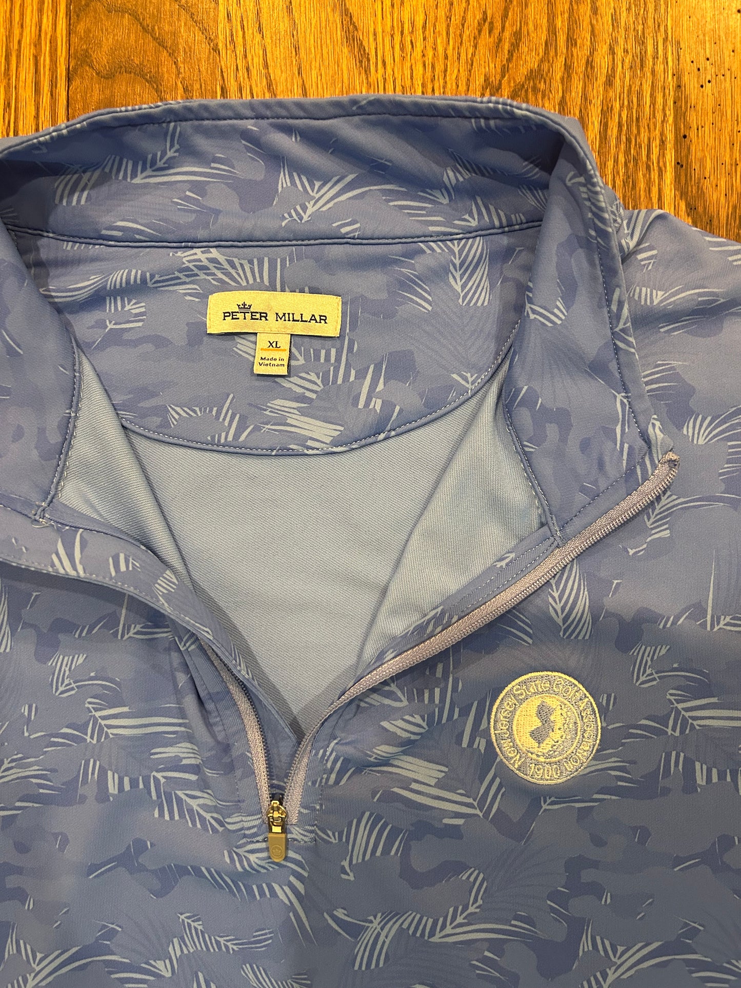 Men’s XL Peter Millar New Jersey Golf Quarter Zip