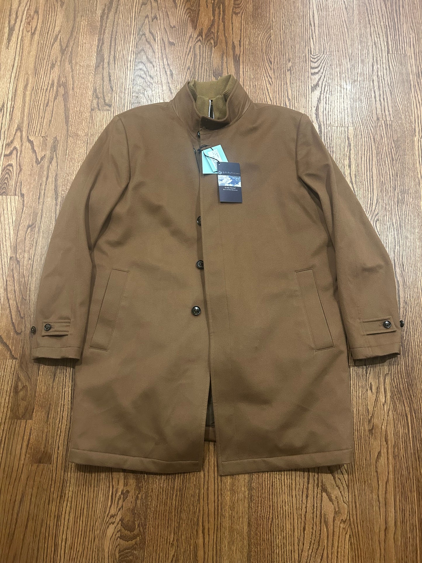 Men’s XL Peter Millar x Loro Piani Storm System Coat