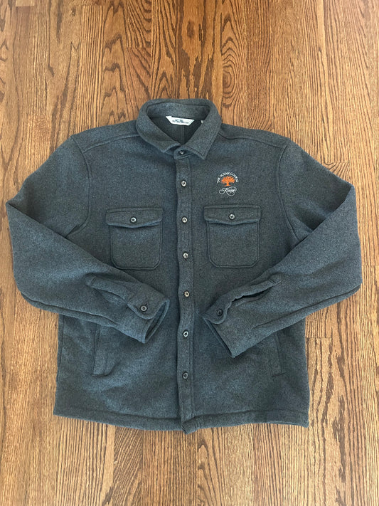 Men’s Large Peter Millar Kiawah Button Up Fleece
