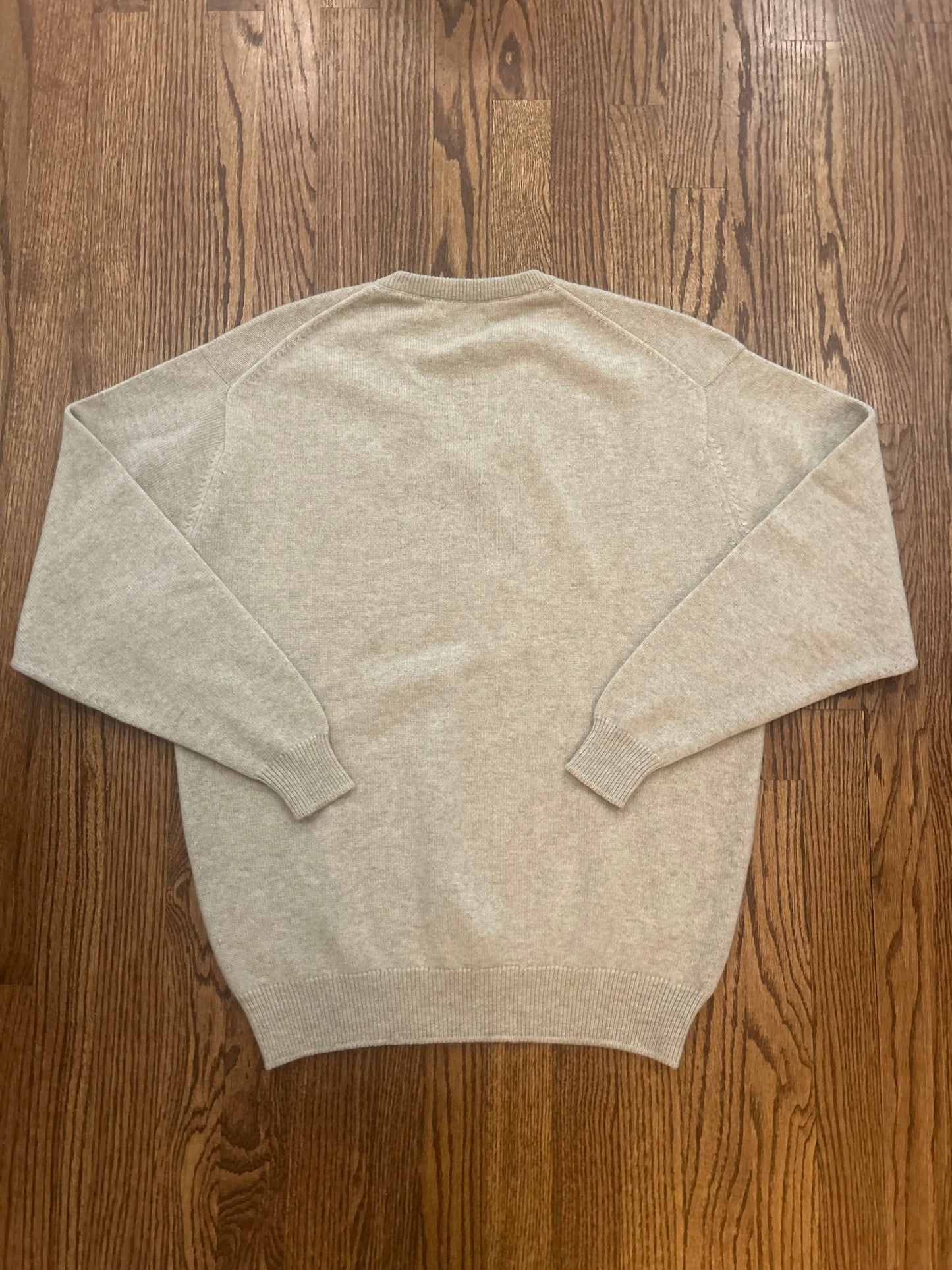 Men’s Medium Masters Clubhouse Collection Cashmere Sweater