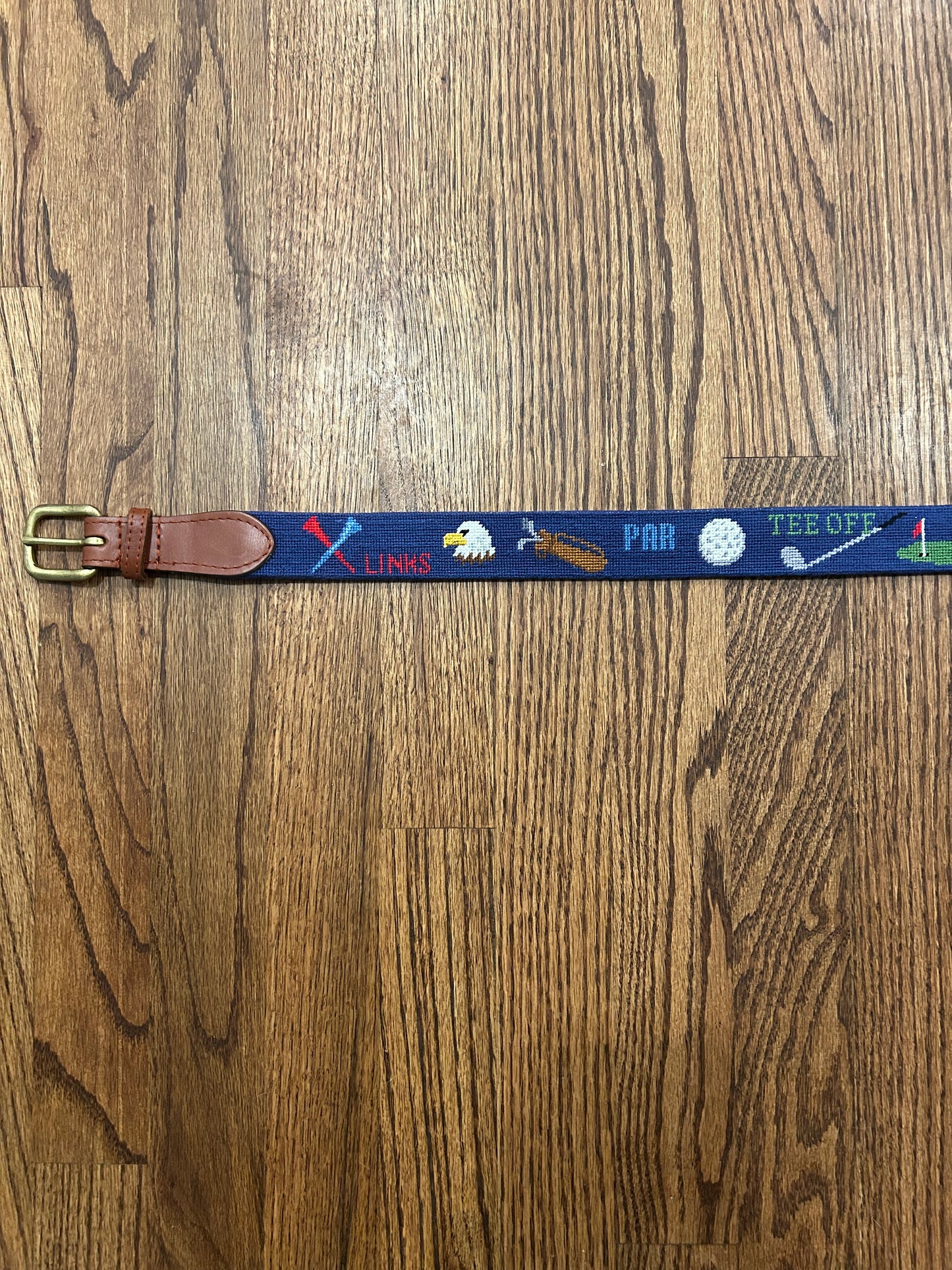 Men’s Size 38 Smathers & Branson Graphic Golf Belt