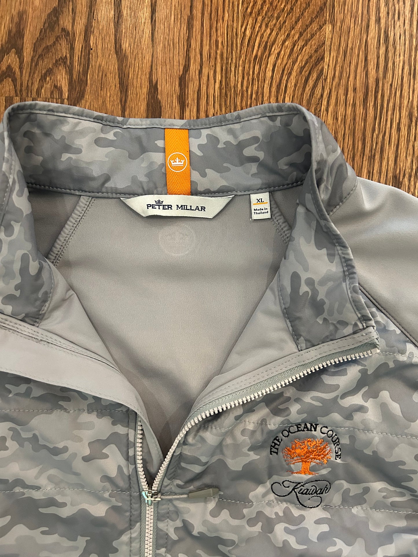 Men’s XL Peter Millar Kiawah Island Full Zip Hybrid Jacket