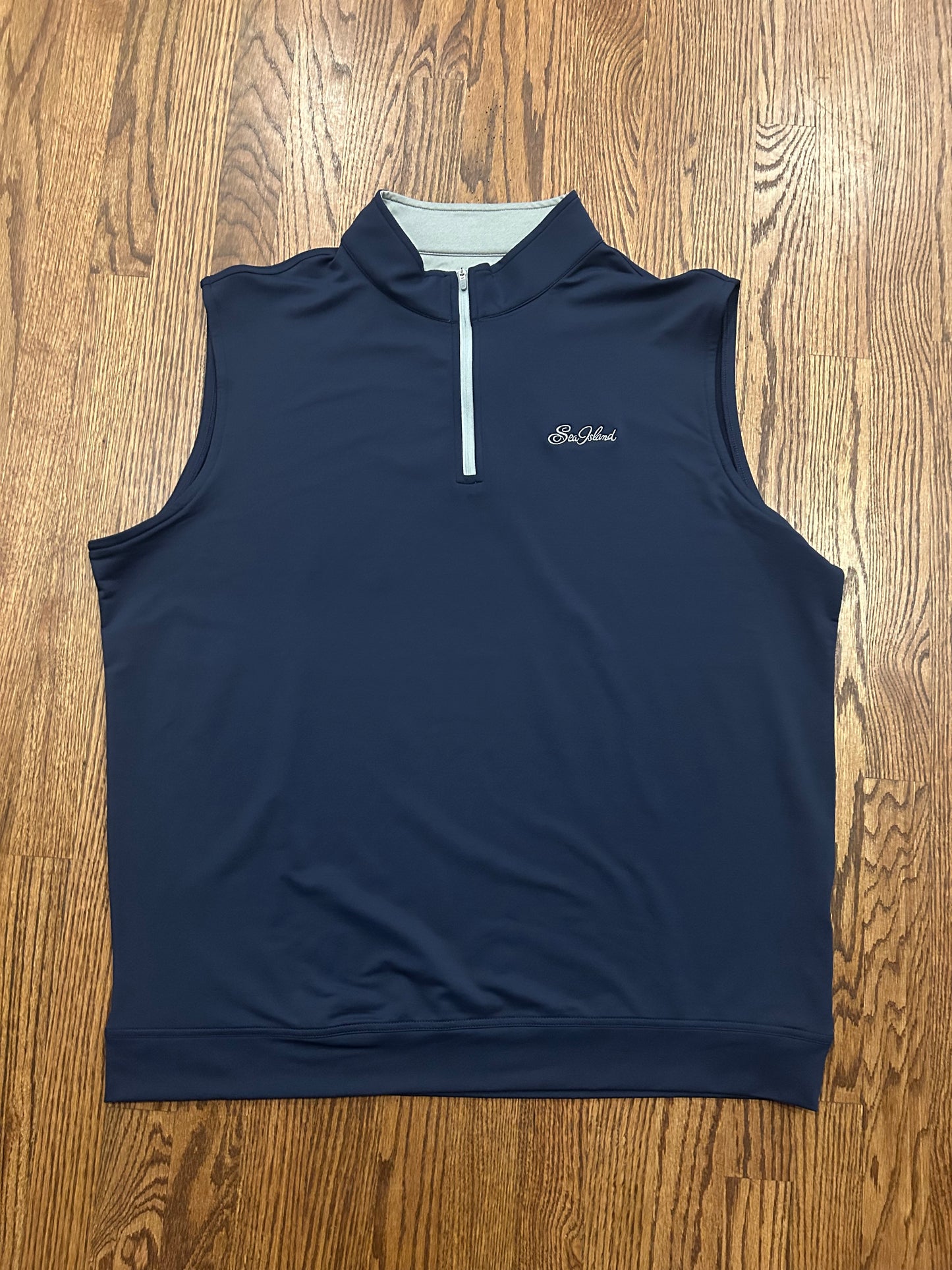 Men’s 2XL Peter Millar Sea Island Quarter Zip Vest