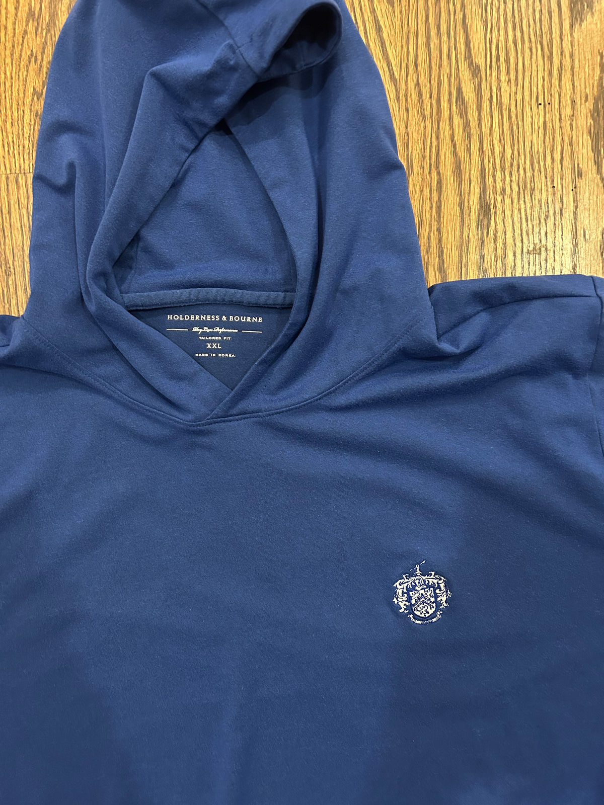 Men’s 2XL Holderness & Bourne Trump National Los Angeles Blue Golf Hoodie