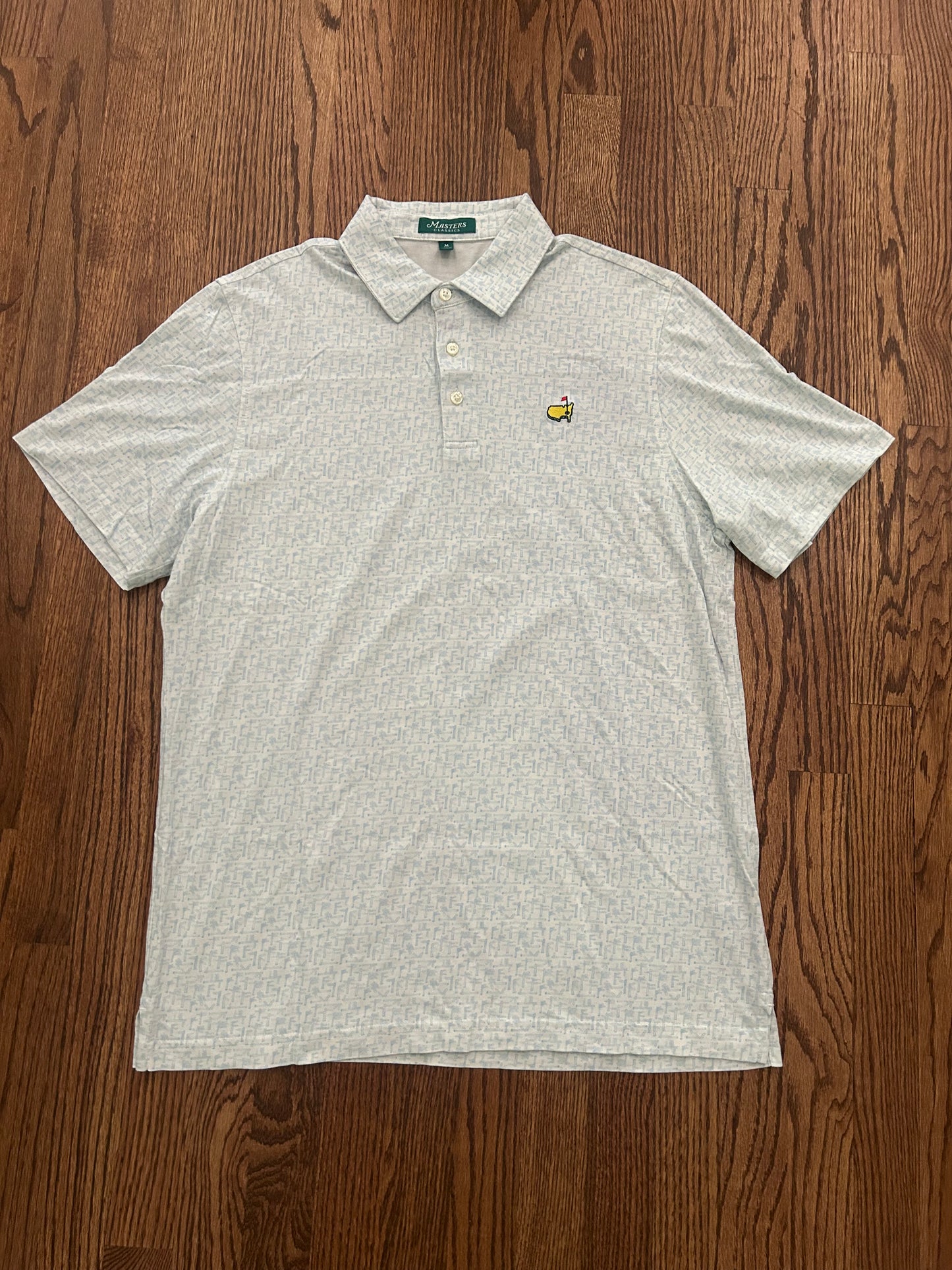 Men’s Medium Masters Classics Street Signs Graphic Polo Augusta National angc