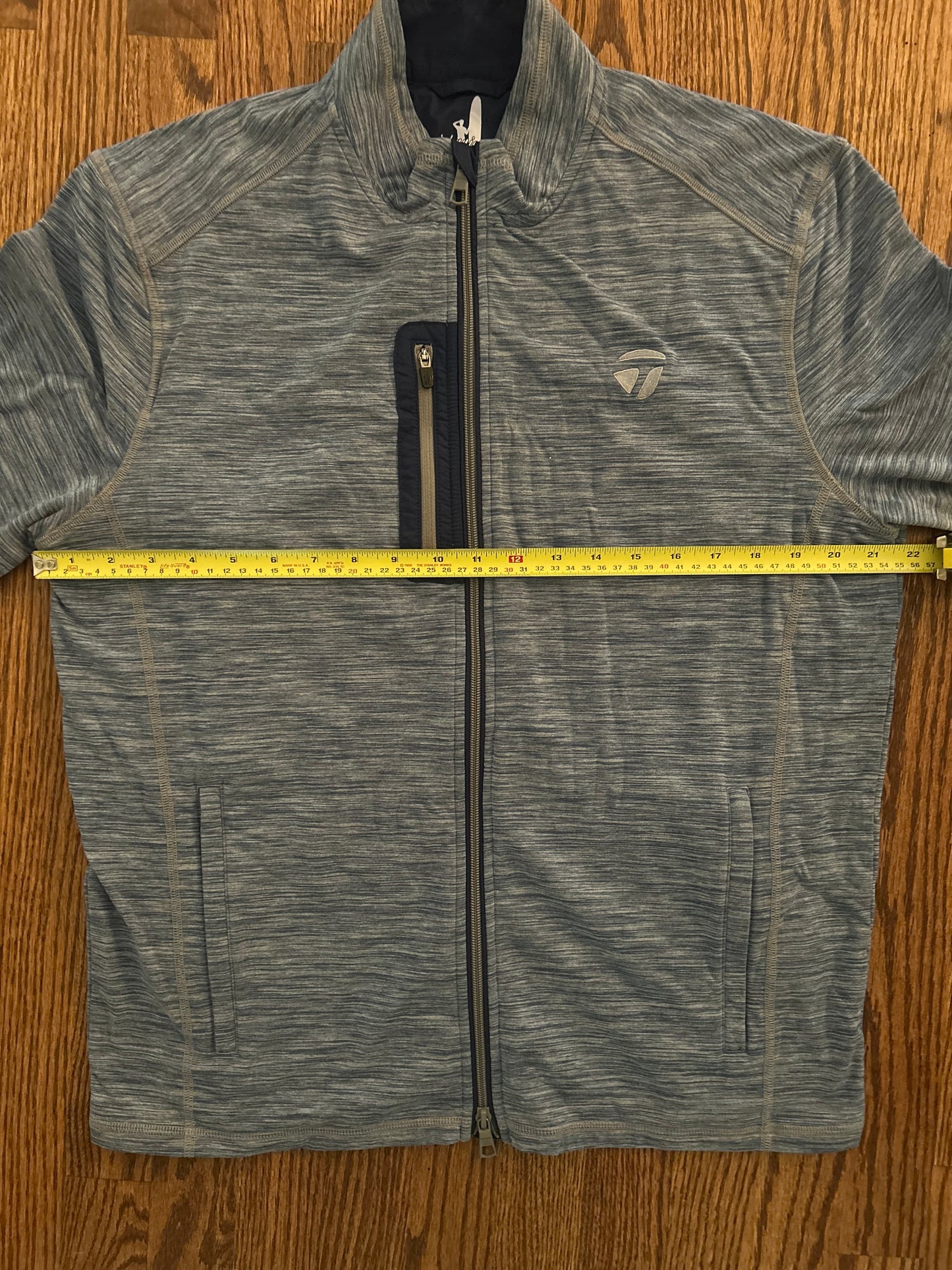 Men’s Medium Johnnie-O TaylorMade Full Zip Fleece