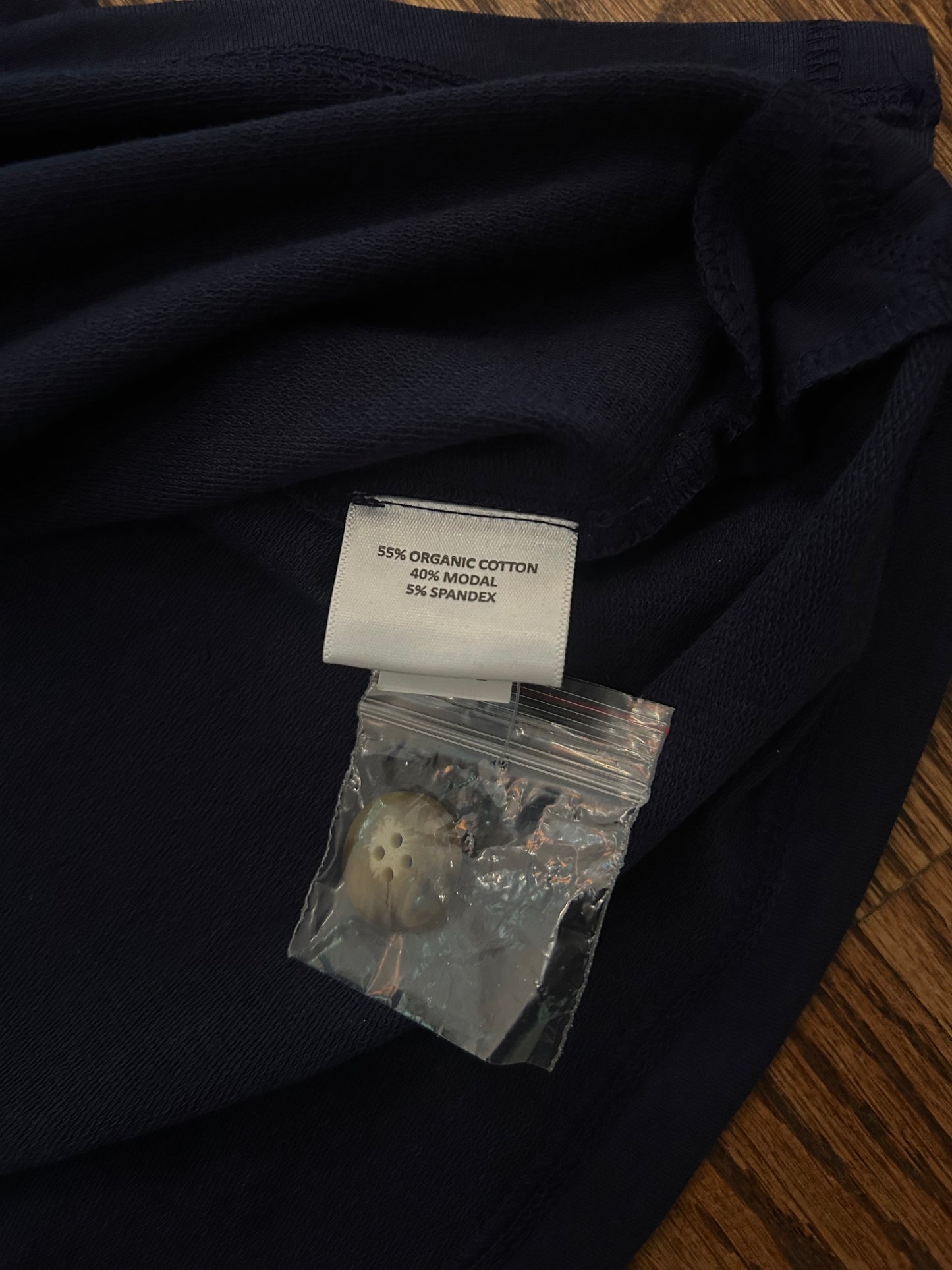 Women’s Medium Masters Magnolia Lane Navy Button Hoodie
