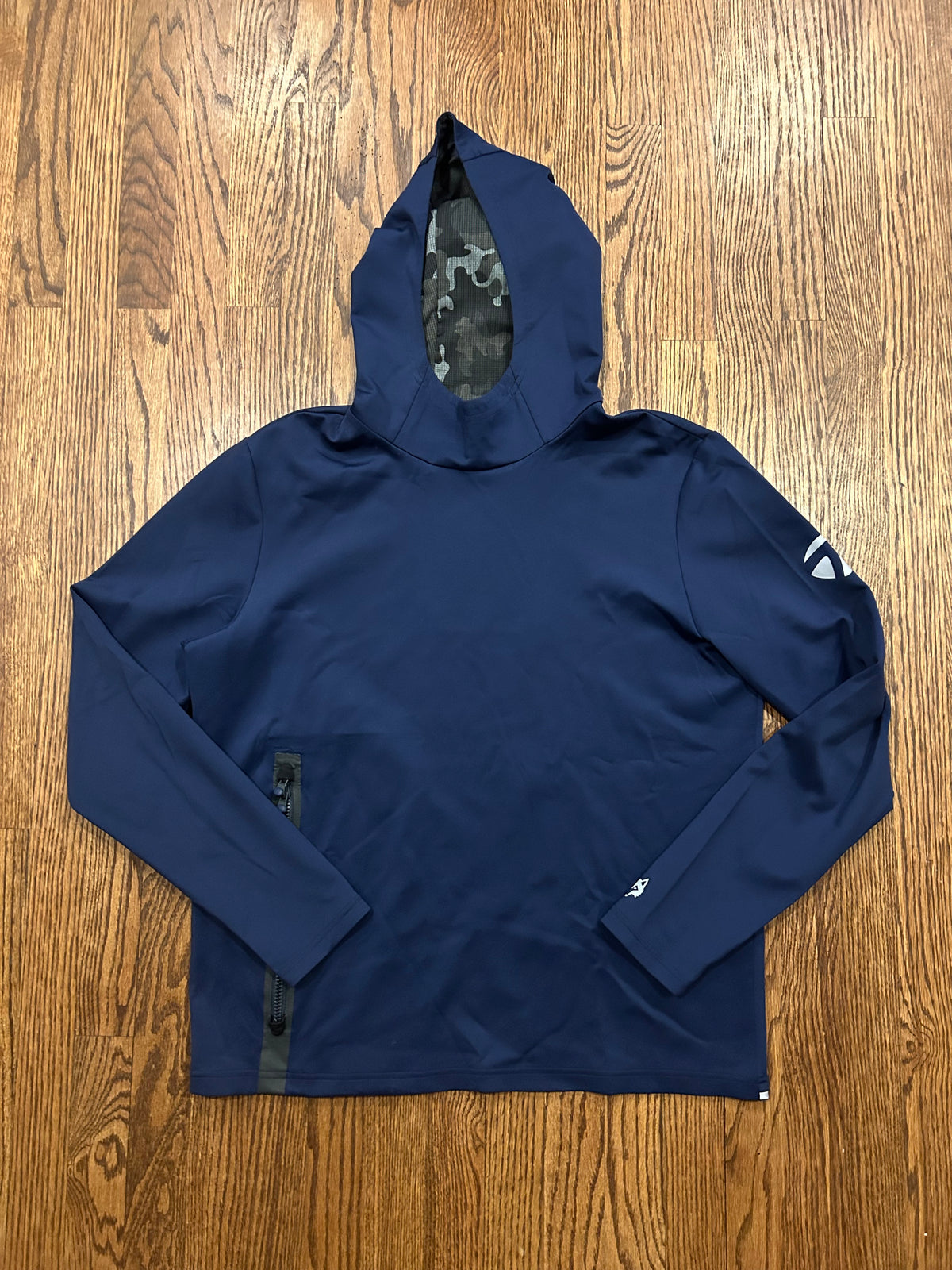 Men’s Large Greyson TaylorMade Golf Blue Hoodie Sweatshirt Pullover