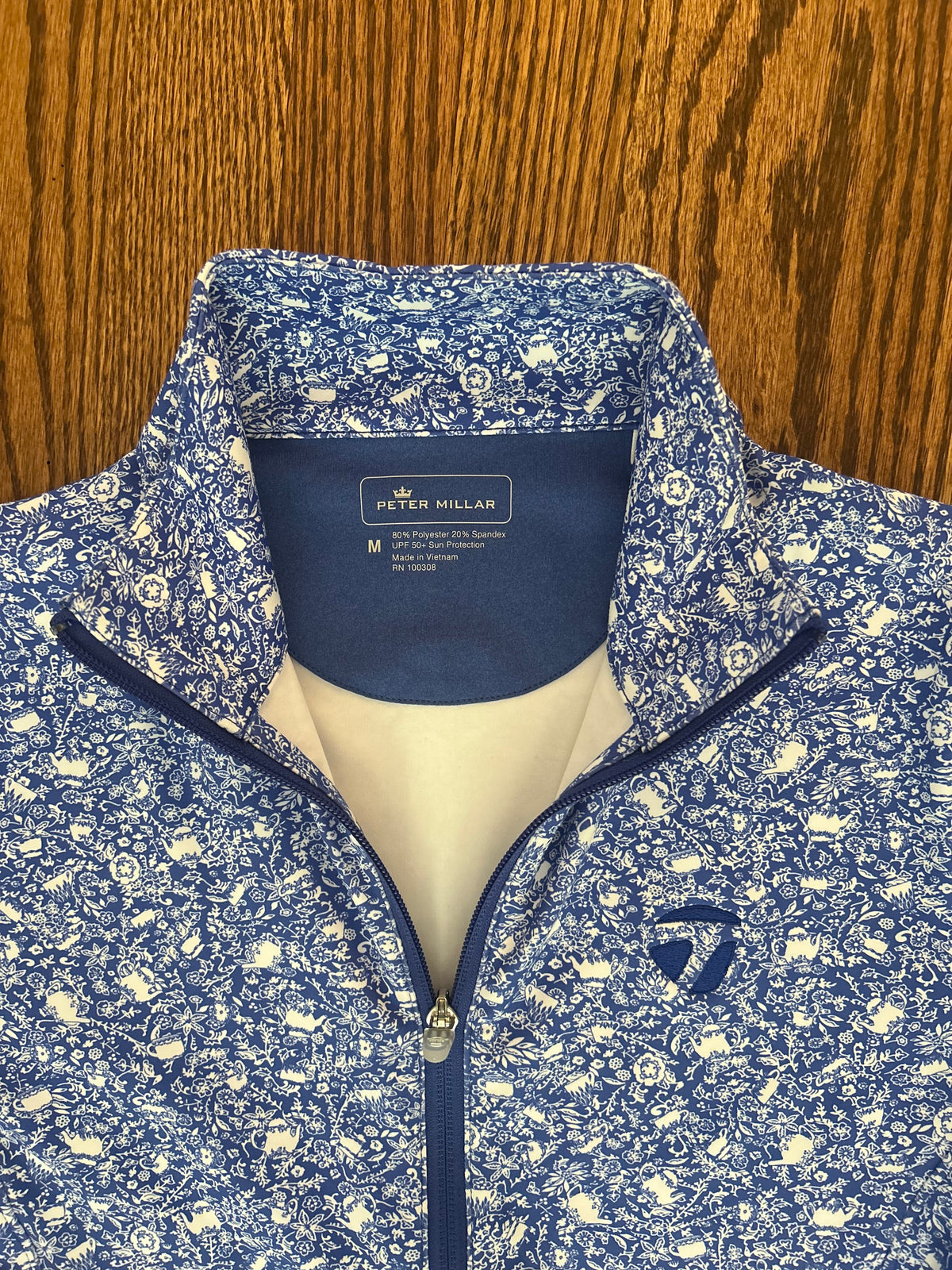 Women’s Medium Peter Millar TaylorMade Golf Full Zip Jacket