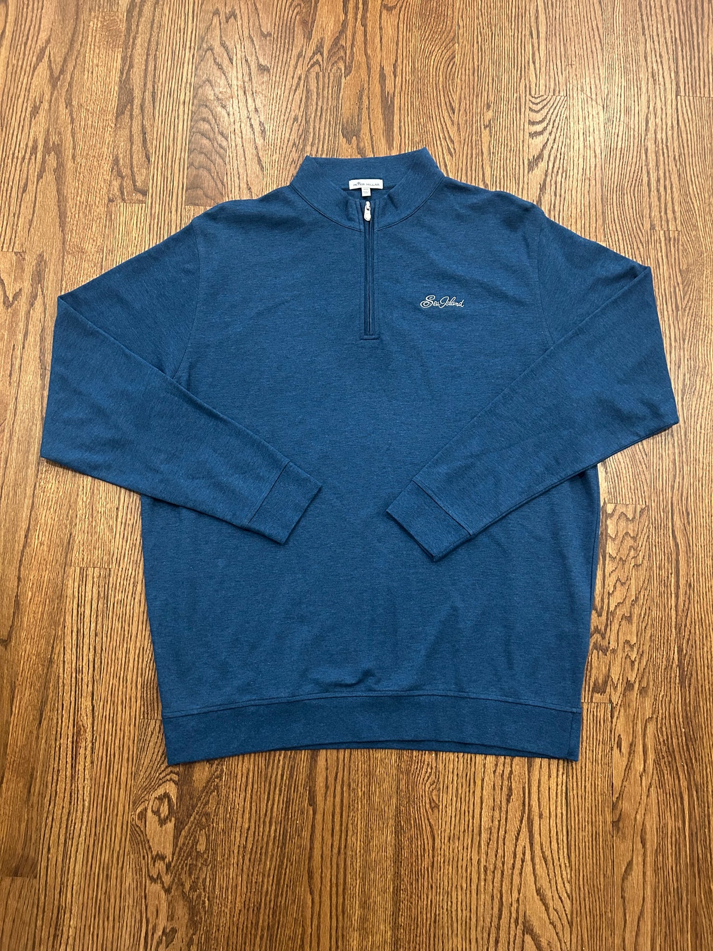 Men’s 2XLT Peter Millar Sea Island Golf Quarter Zip Georgia