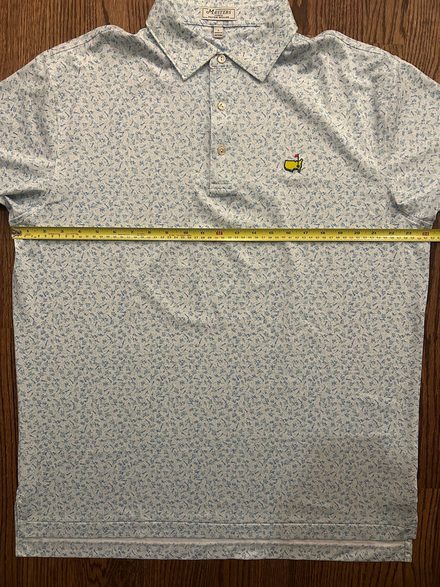 Men’s Large Masters Peter Millar Graphic Polo