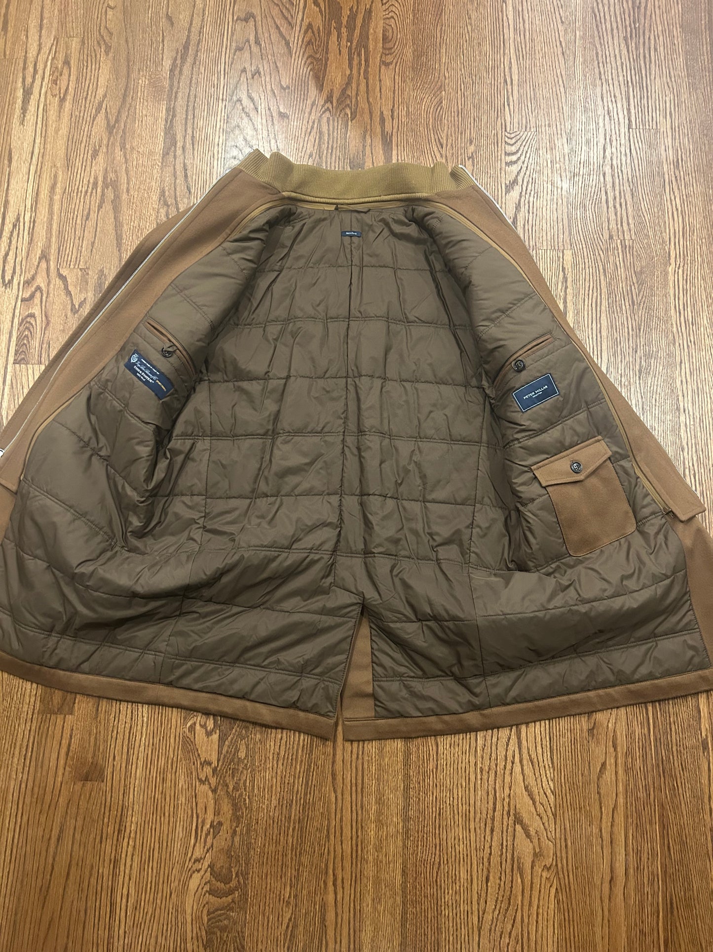 Men’s XL Peter Millar x Loro Piani Storm System Coat