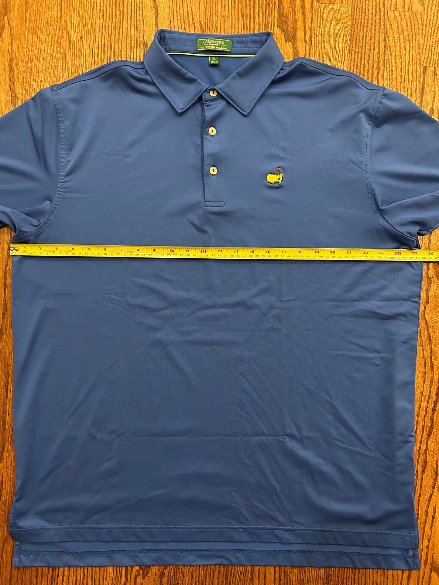Men’s XL Masters Peter Millar Blue Polo