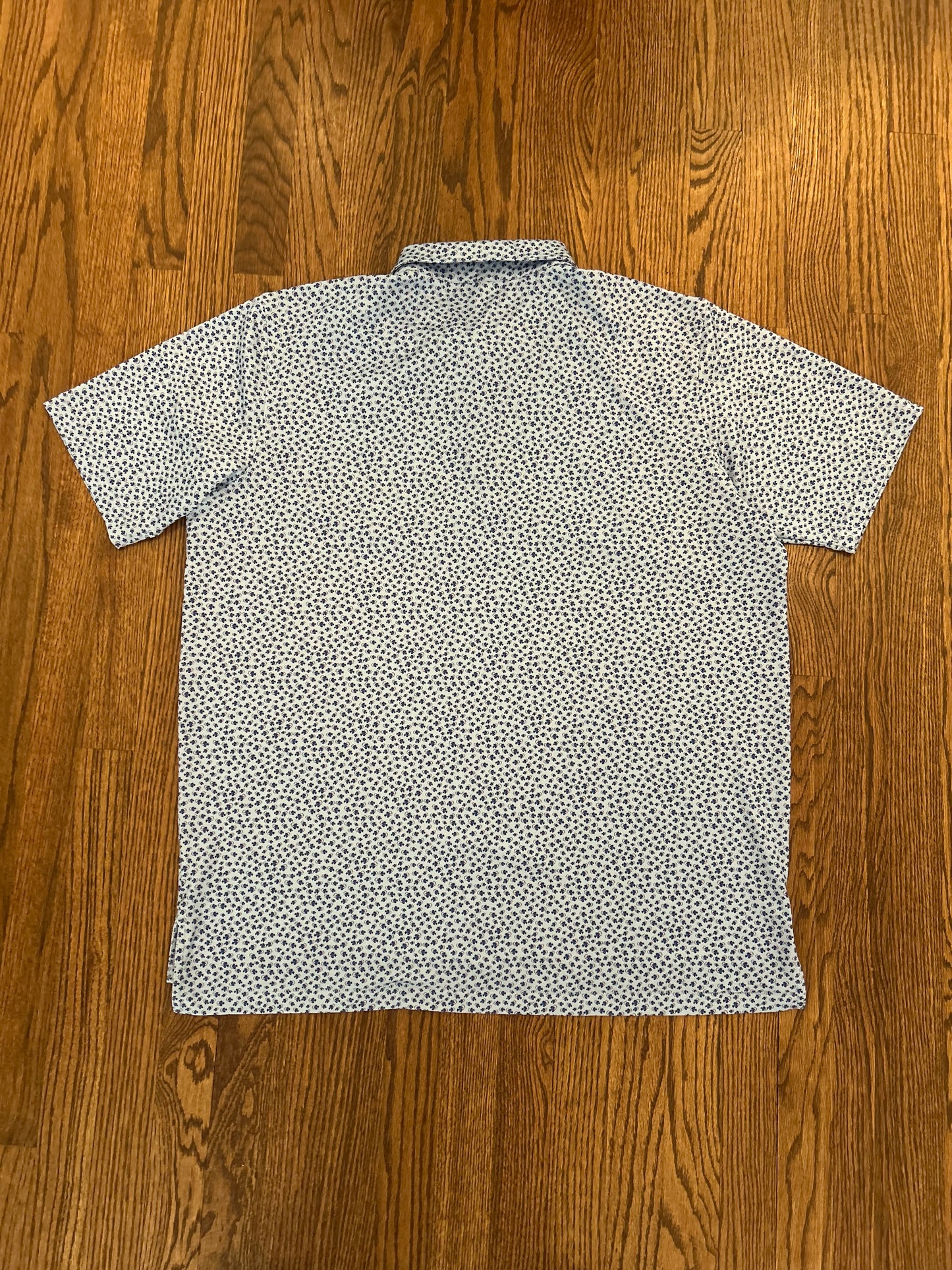 Men’s XL Peter Millar Summer Comfort Performance Golf Polo Fish Print