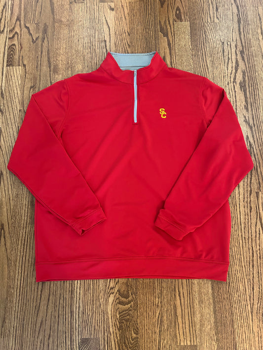 Men’s 2XL Peter Millar USC Trojans Quarter Zip