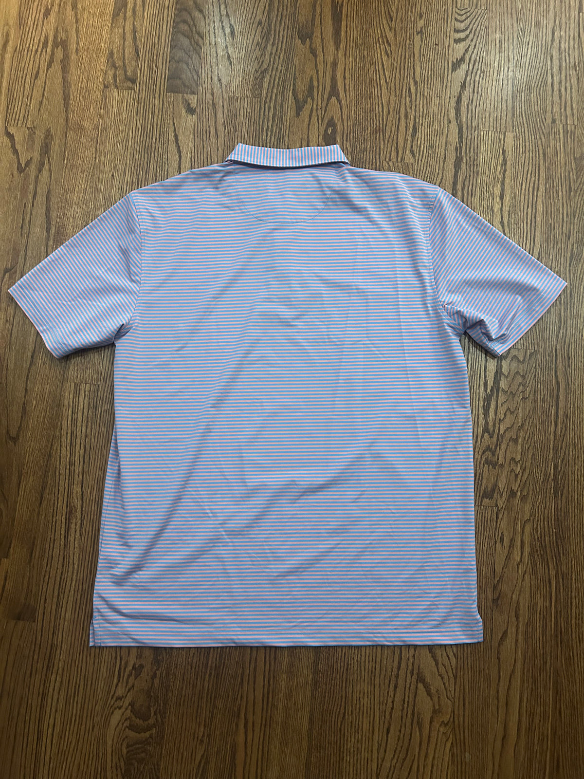 Masters Tech Performance Golf Polo Men's XL Striped Augusta National