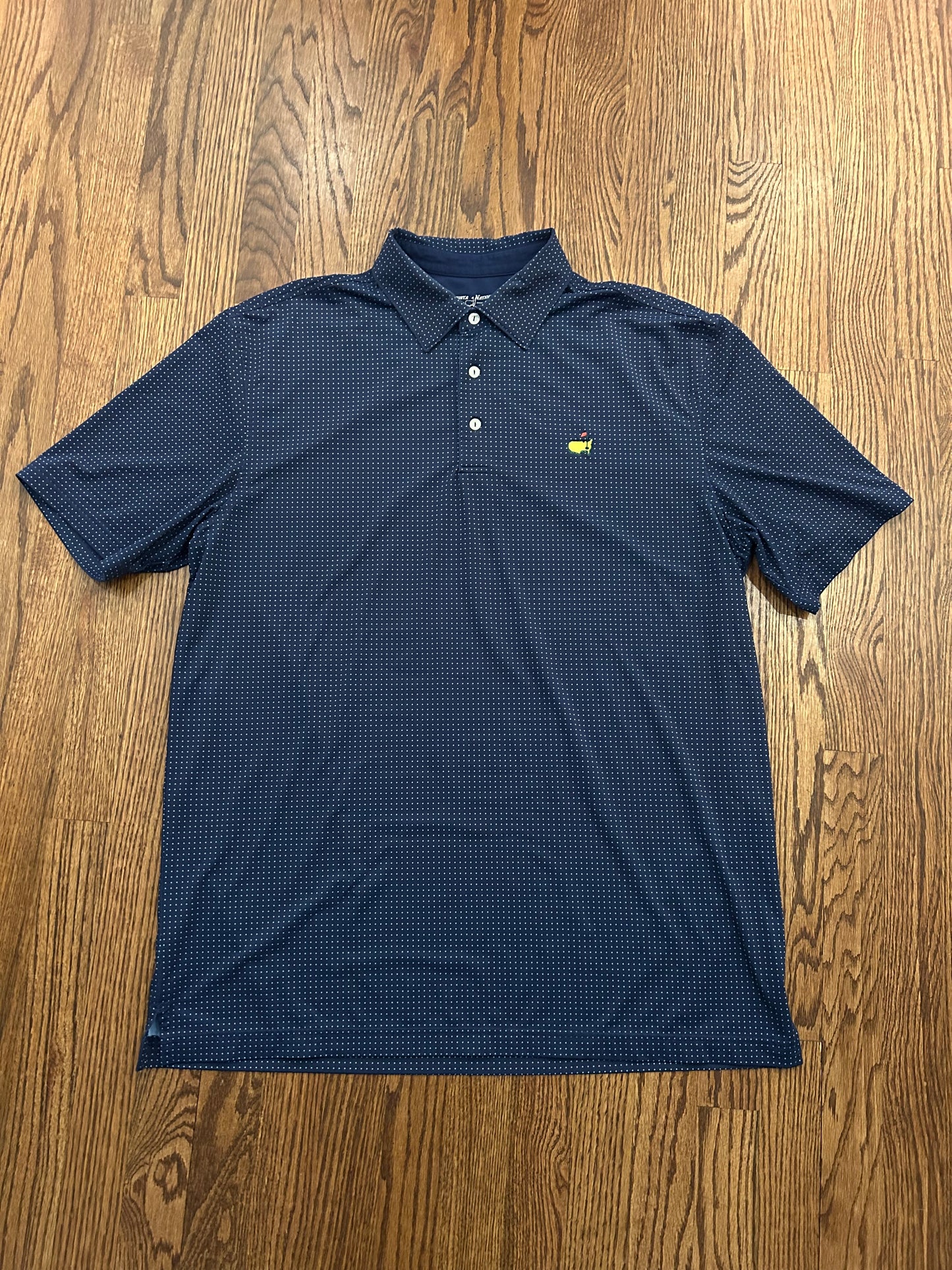 Men’s Large Masters Augusta National Golf Performance Polo