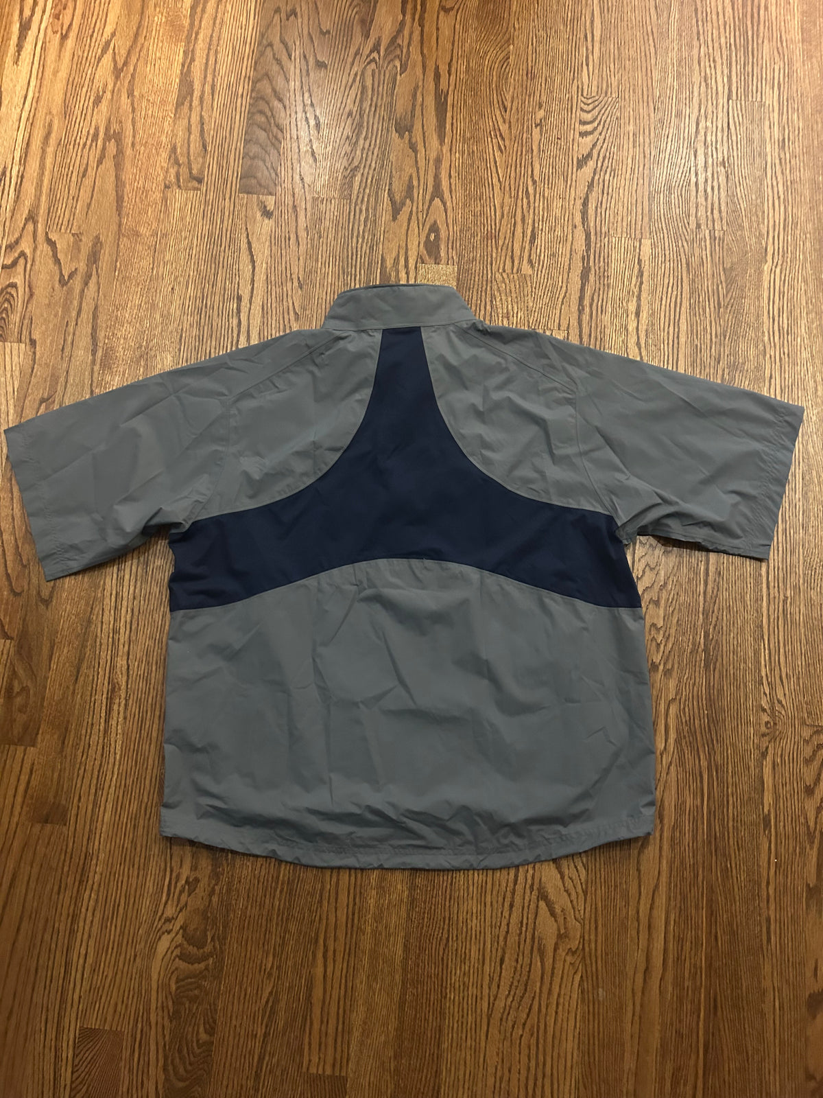 Men’s XL Masters Zero Restriction Gray Half Zip Windbreaker Jacket Pullover