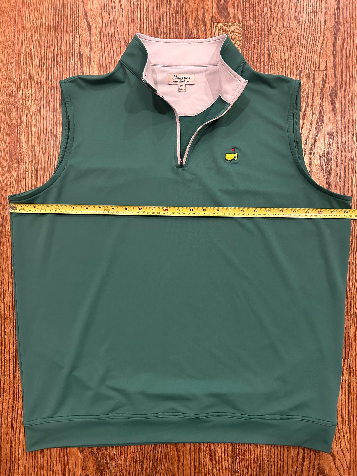 Men’s 2XL Masters Peter Millar Quarter Zip Vest Augusta National Golf