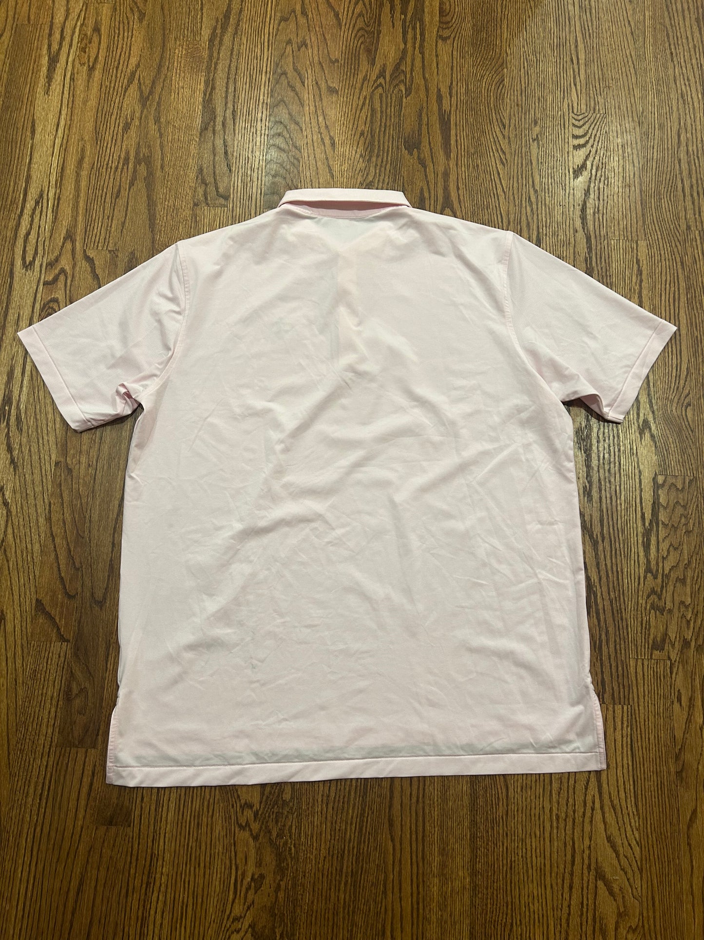 Men’s XXL Masters Peter Millar Light Pink Polo