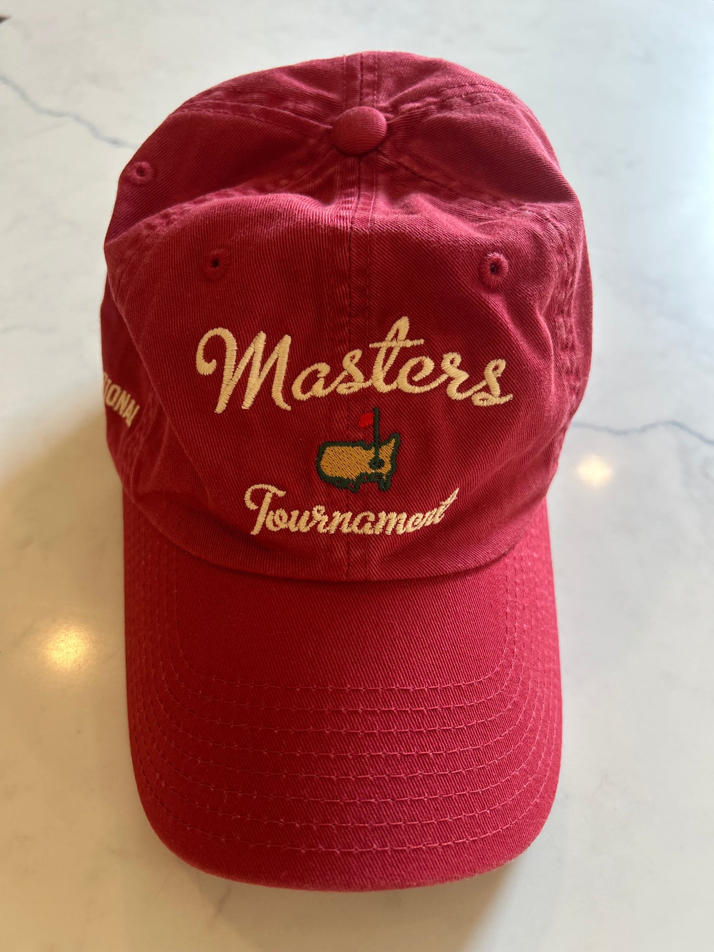 Ladies Red Masters 1934 Augusta National Golf Club Hat Cap